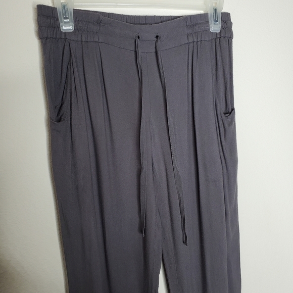 Aritzia Talula Los Feliz Gray Tie Waist Soft Jogger Pants - Picture 5 of 10